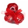 Soap Flower Heart Box - Red Roses
